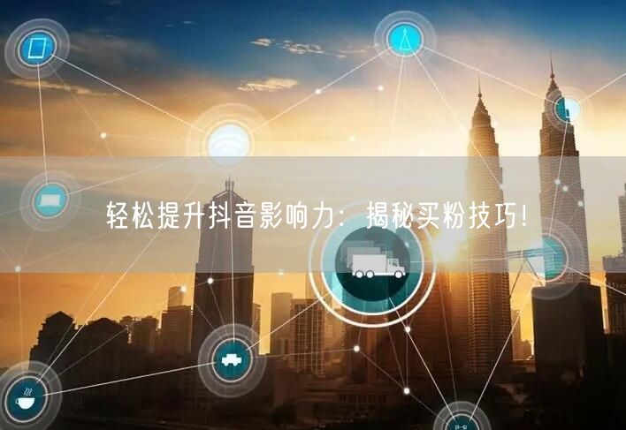 轻松提升抖音影响力：揭秘买粉技巧！