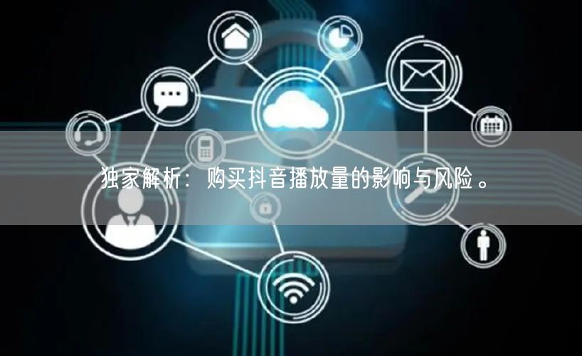独家解析：购买抖音播放量的影响与风险。